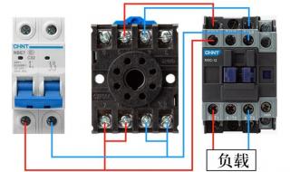 时间继电器延时功能的工作原理及接线方法 断电延时继电器